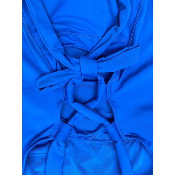 Fabletics Gabriella Swimsuit XXL One Piece Adjustable Blue NEW Retails $64.95 - Picture 5 of 8